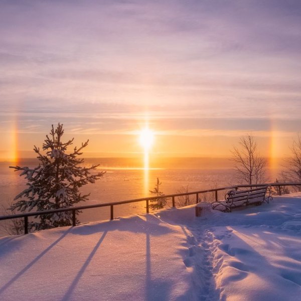 Печора Республика Коми зимой