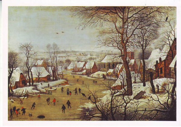 Питер брейгель старший зимний пейзаж