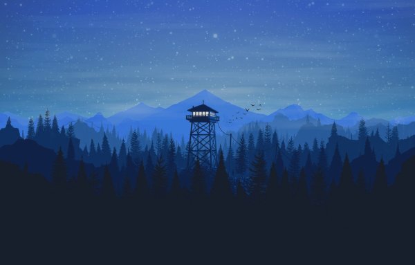 Фон Firewatch 4k