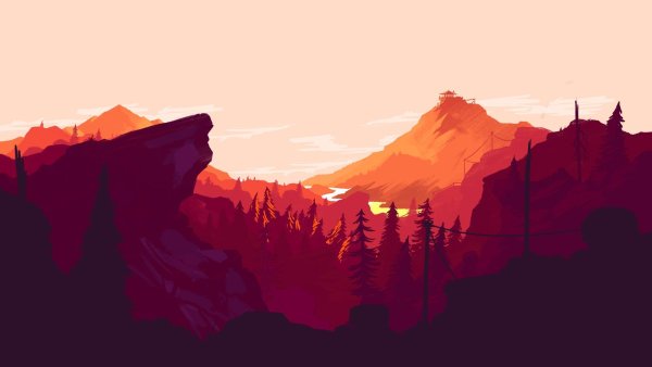 Обои Firewatch 4k