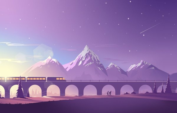 Минималистические пейзажи