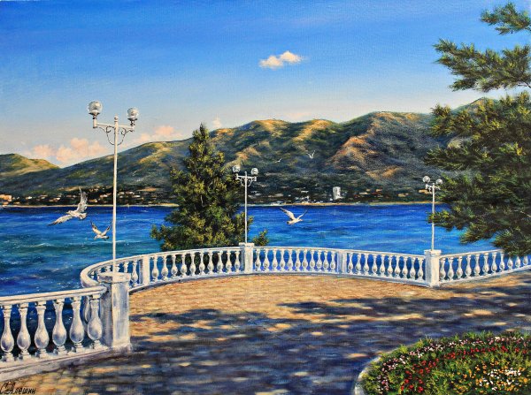 Геленджик море набережная