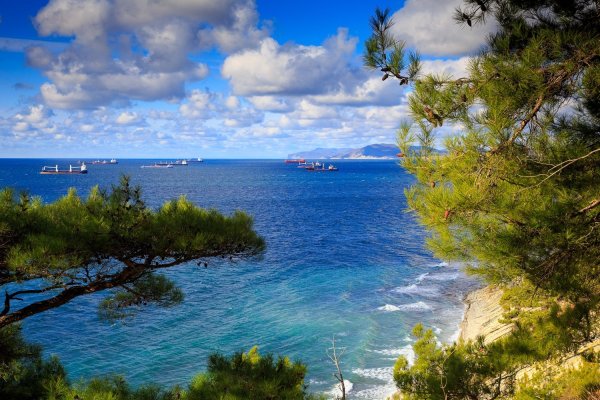 Черное море Геленджикская бухта