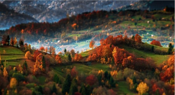 Румыния Трансильвания горные пейзажи