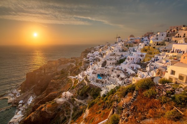 Греция Родос Сантурина Крит