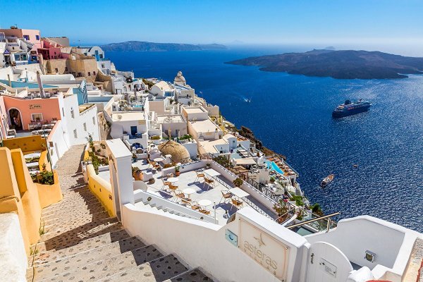 Деревня Санторини