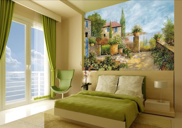 Фрески в интерьере