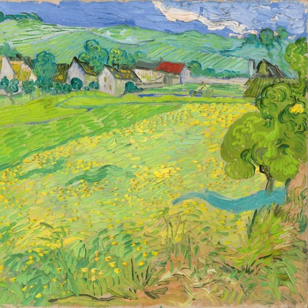 Ван Гог пейзаж в овере