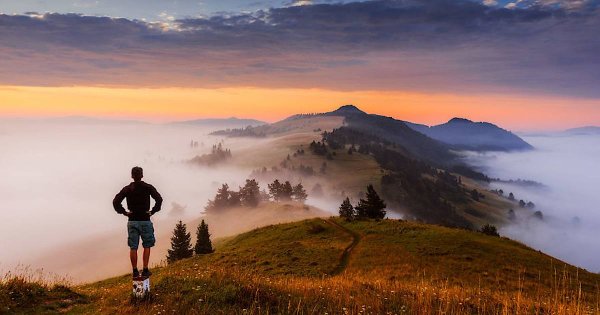 Красивые пейзажи с людьми