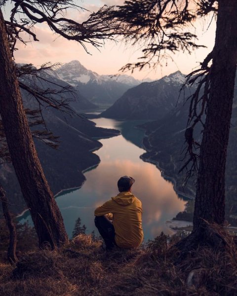 Красивые пейзажи с людьми