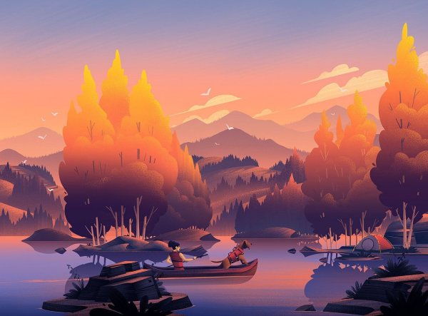 Минималистические пейзажи Брайан Миллер