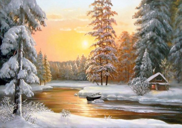 Виктор Чермошенцев художник картины