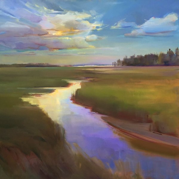 Красивые пейзажи пастелью