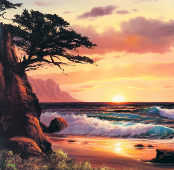 Морской пейзаж Anthony Casay