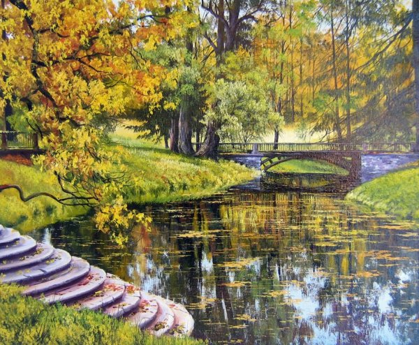 Осень художник Былич Александр Леонидович