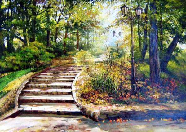 Осень художник Былич Александр Леонидович