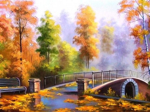Картина осень
