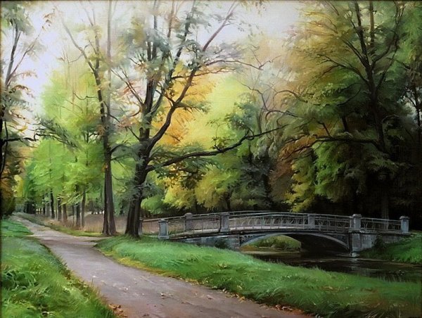 Пейзажи художника романа Романова