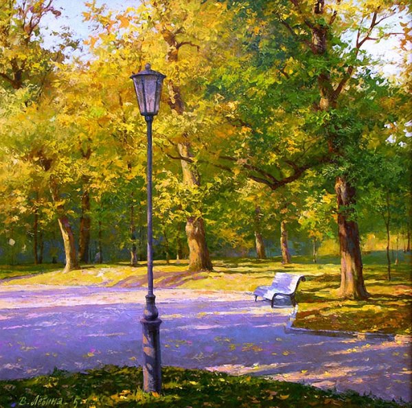 Художник Виктория Лёвина пейзажи