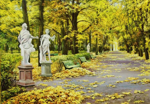 Парковый пейзаж Былич