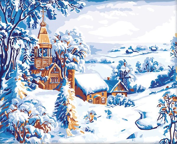 Зимние пейзажи Виктора Цыганова