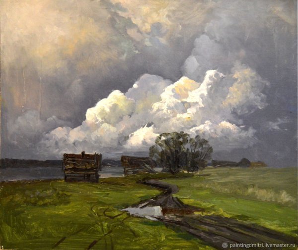 Исаак Ильич Левитан облако
