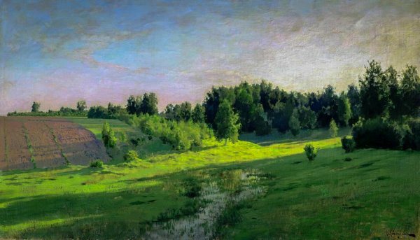 Левитан Исаак Ильич (1860-1900) «вечерние тени»