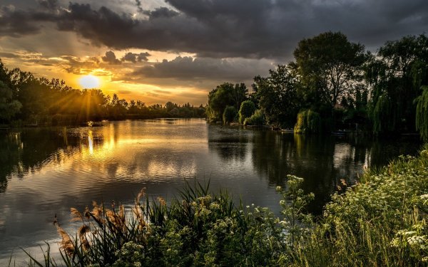 Вечер на реке