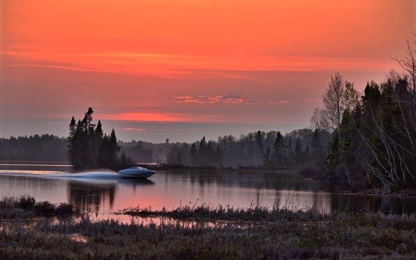 Вечернее озеро