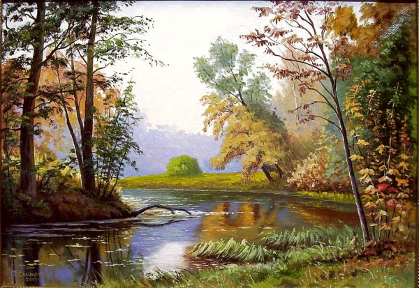 Викентий Лукиянов берег реки Волги