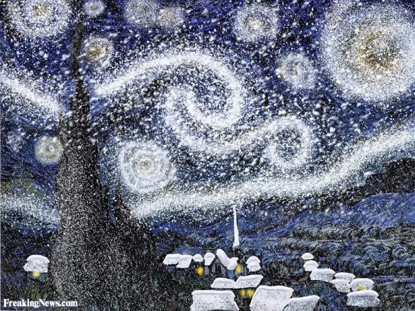 Винсент Ван Гог огороженное поле