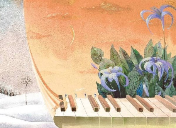 Музыкальный весенний пейзаж
