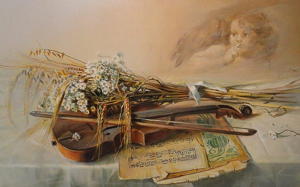 Музыкальные инструменты для декупажа