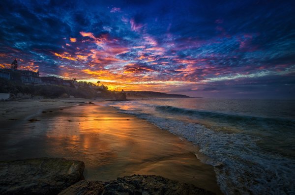 Монтерей Калифорния закат