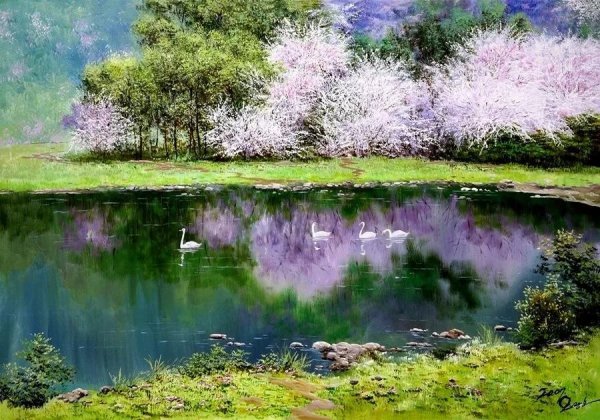 Весенний пейзаж