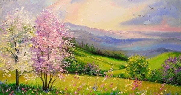 Ольга Дарчук картины горы