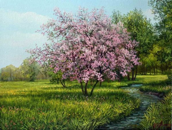 Весенний Майский пейзаж