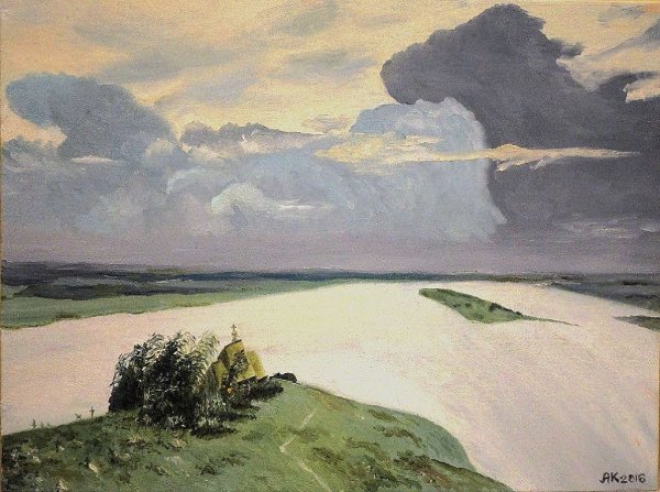 Исаак Ильич Левитан над вечным покоем