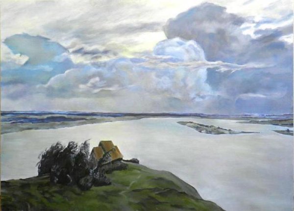 Описание картины над вечным покоем