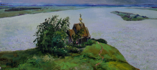 Левитан над вечным покоем 1894