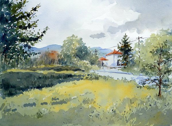 Акварелисты пейзажисты