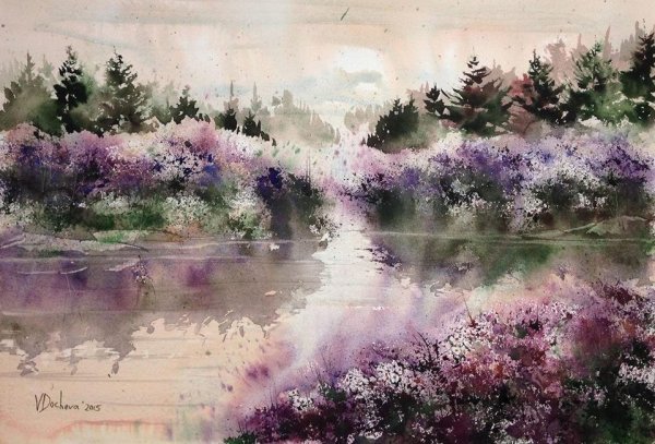 Художница Венета Дочева