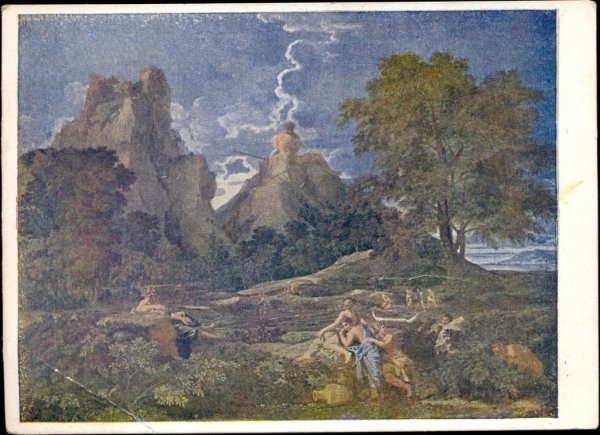 Никола Пуссен пейзаж с Полифемом