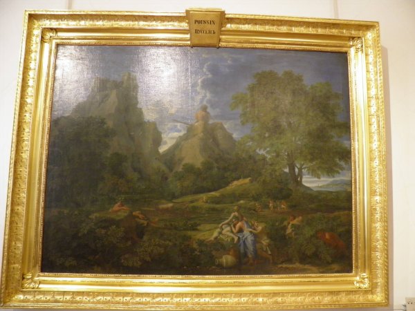 Никола Пуссен пейзаж с Полифемом Эрмитаж