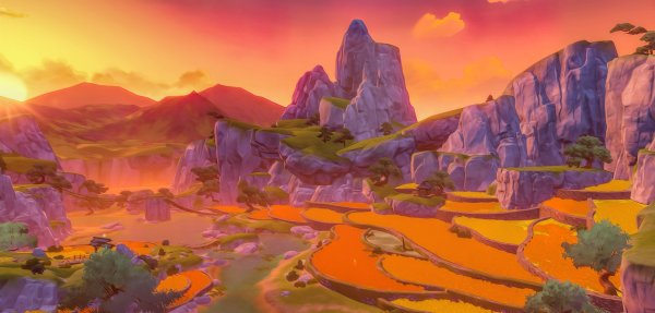 Деревня цинцэ Геншин