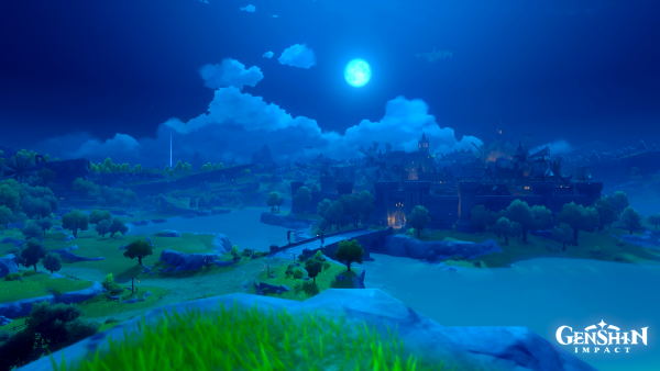 Геншин пейзажи