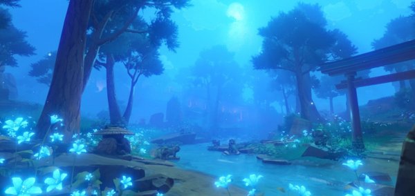 Инадзума Геншин локации