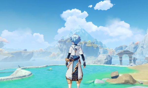 Пейзаж Лухуа Геншин