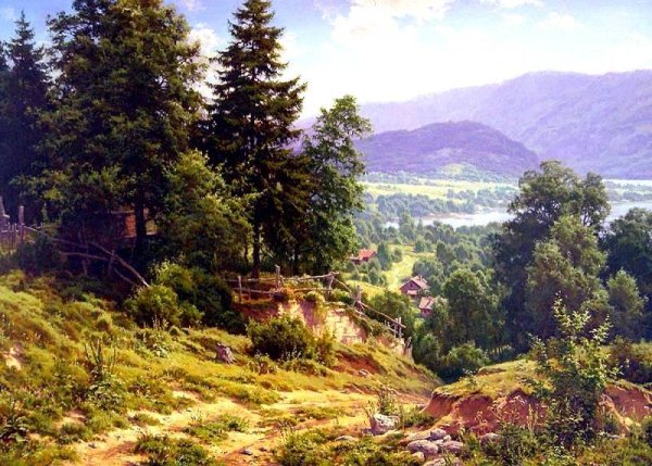 Пейзажи художника Басова Сергея