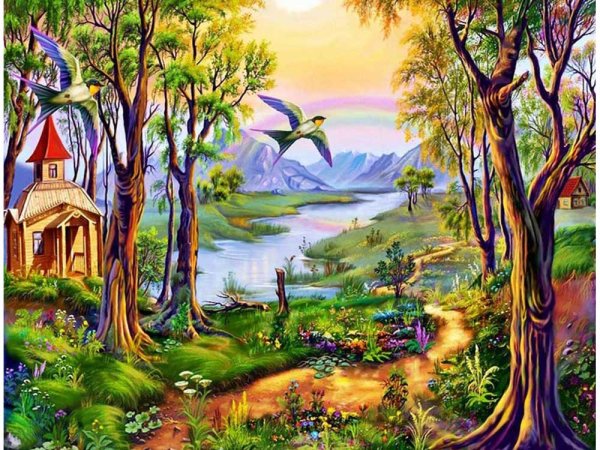 Художник Виктор Цыганов пейзажи